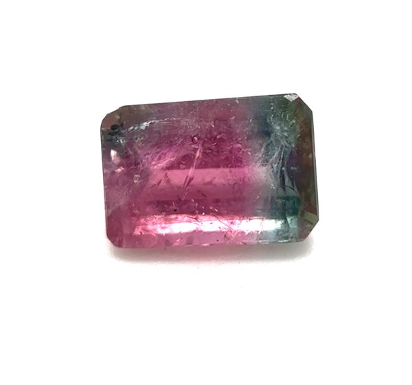 XDI2060 - Turmalina Bicolor - Retangular - T. 9x6x4.0mm