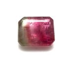 XDI2200 - Turmalina Bicolor - Quadrado - T. 8.5x8x5.5mm
