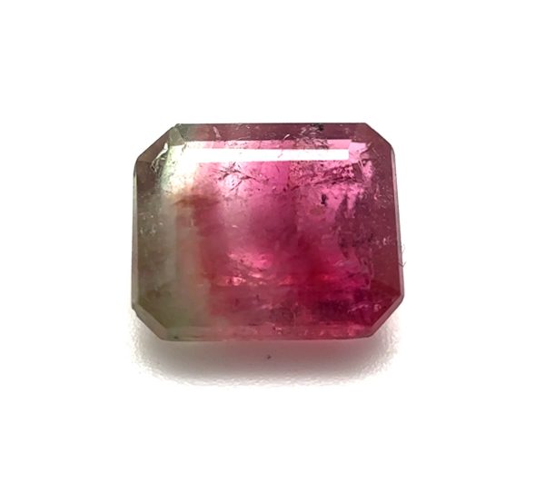 XDI2200 - Turmalina Bicolor - Quadrado - T. 8.5x8x5.5mm