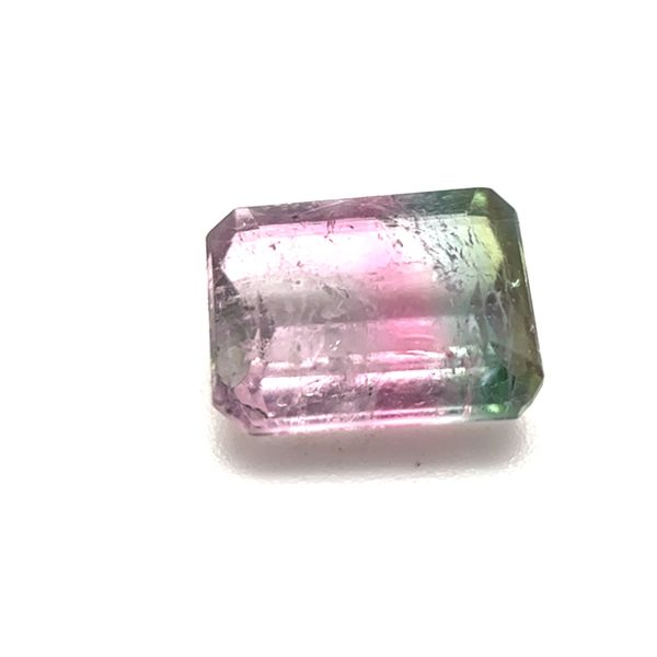 XDI2130 - Turmalina Bicolor - Retangular - T. 8.5x6x3.5mm