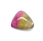 XDI311 - Turmalina Bicolor - T. 8.5x7.5x3.0mm