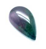 XDI318 - Turmalina Bicolor - Gota - T. 17x10x5.0mm