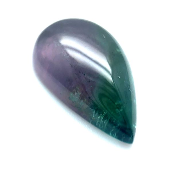 XDI318 - Turmalina Bicolor - Gota - T. 17x10x5.0mm