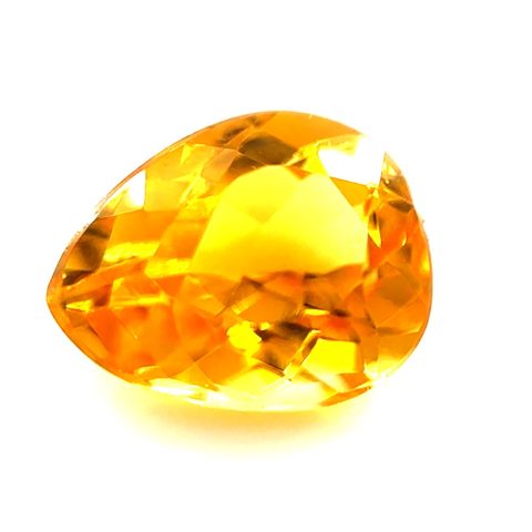VB28 - Berilo Heliodoro - Gota - T. 11x9.0mm