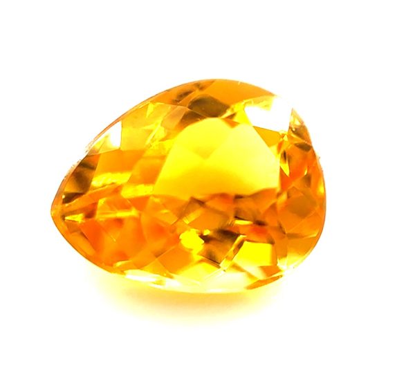 VB28 - Berilo Heliodoro - Gota - T. 11x9.0mm